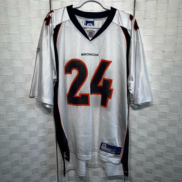 Broncos Mens Jersey Champ Bailey #24 Size XL Sporty Football NFL - Picture 8 of 11